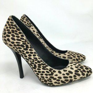 Steve Madden Calf Hair Stiletto Heels Intrud-L Animal Print NWOT sz 7 Sexy